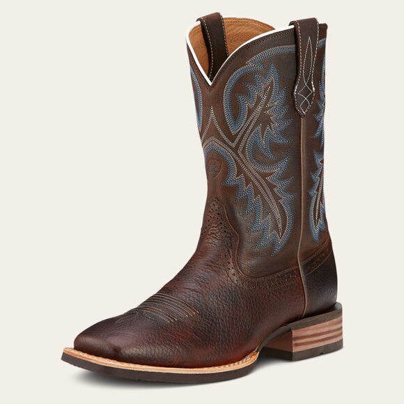 Quickdraw Western Boot Ariat mens 8.5 new with tags - Picture 1 of 4